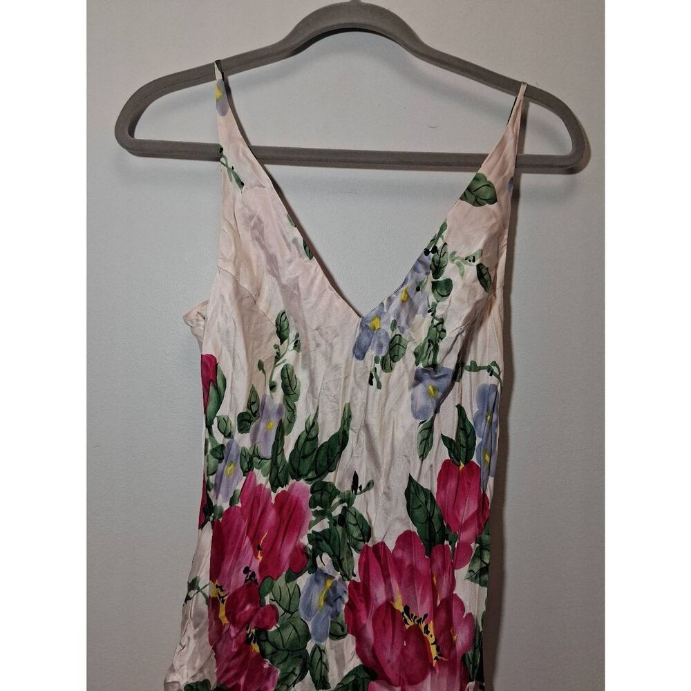 Y2k Victoria secret womens small slip lingerie mini dress night gown pink cream - Picture 4 of 9